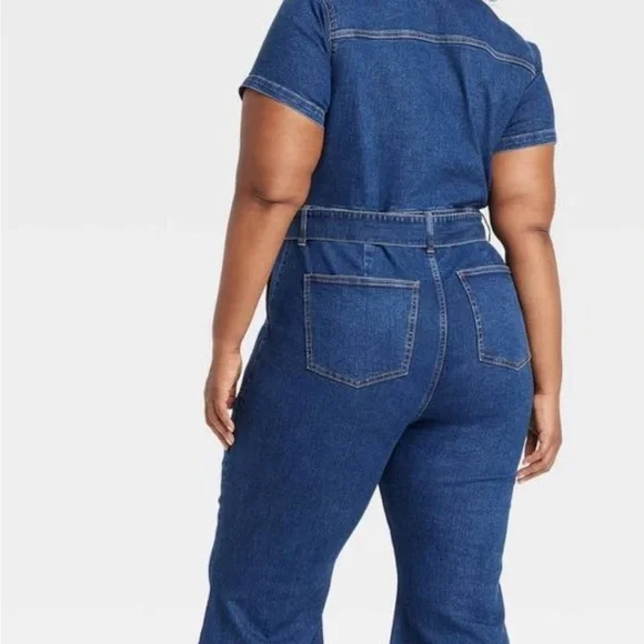 Denim jumpsuit NWT - Picture 2 of 5